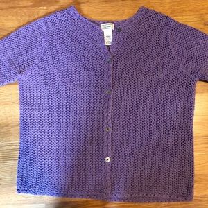 Vintage crochet cardigan